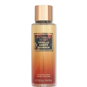 Vanilla Amber Bourbon Fragrance Mist från Victoria's Secret - Victorias Secret Mist, har använt den fåtal gånger, så den är nästan full. Fick den i julklapp förra året och säljer då jag ej passar doften 💕