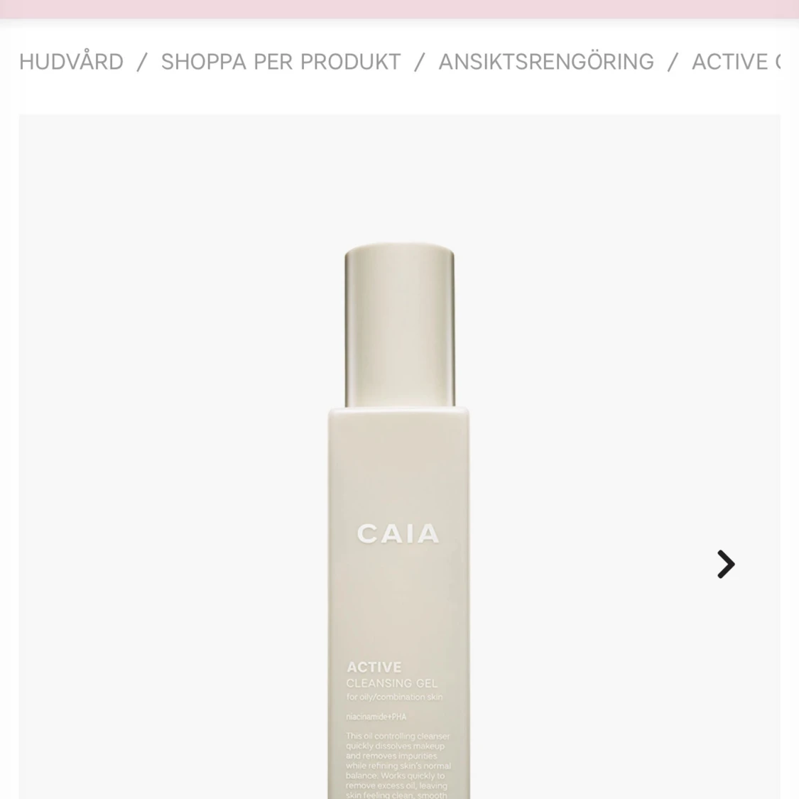 Active Cleansing Oil från CAIA