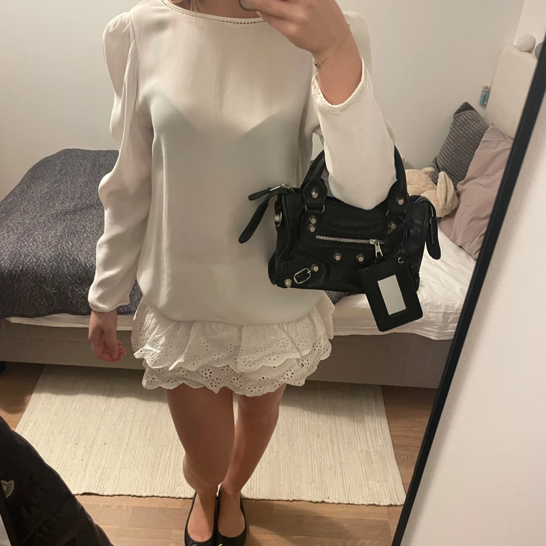 Vit blus från Massimo Dutti - 1