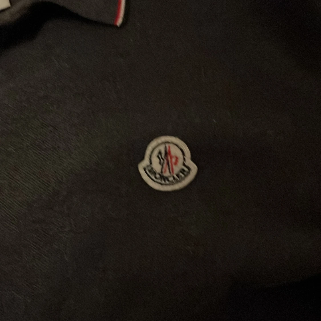 Långärmad moncler piké - 2