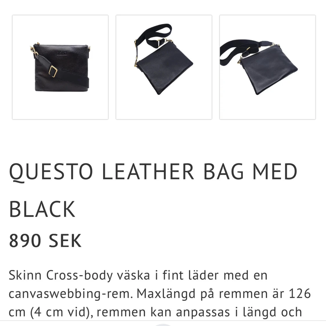 Svart dam väska från pipols bazaar - 4