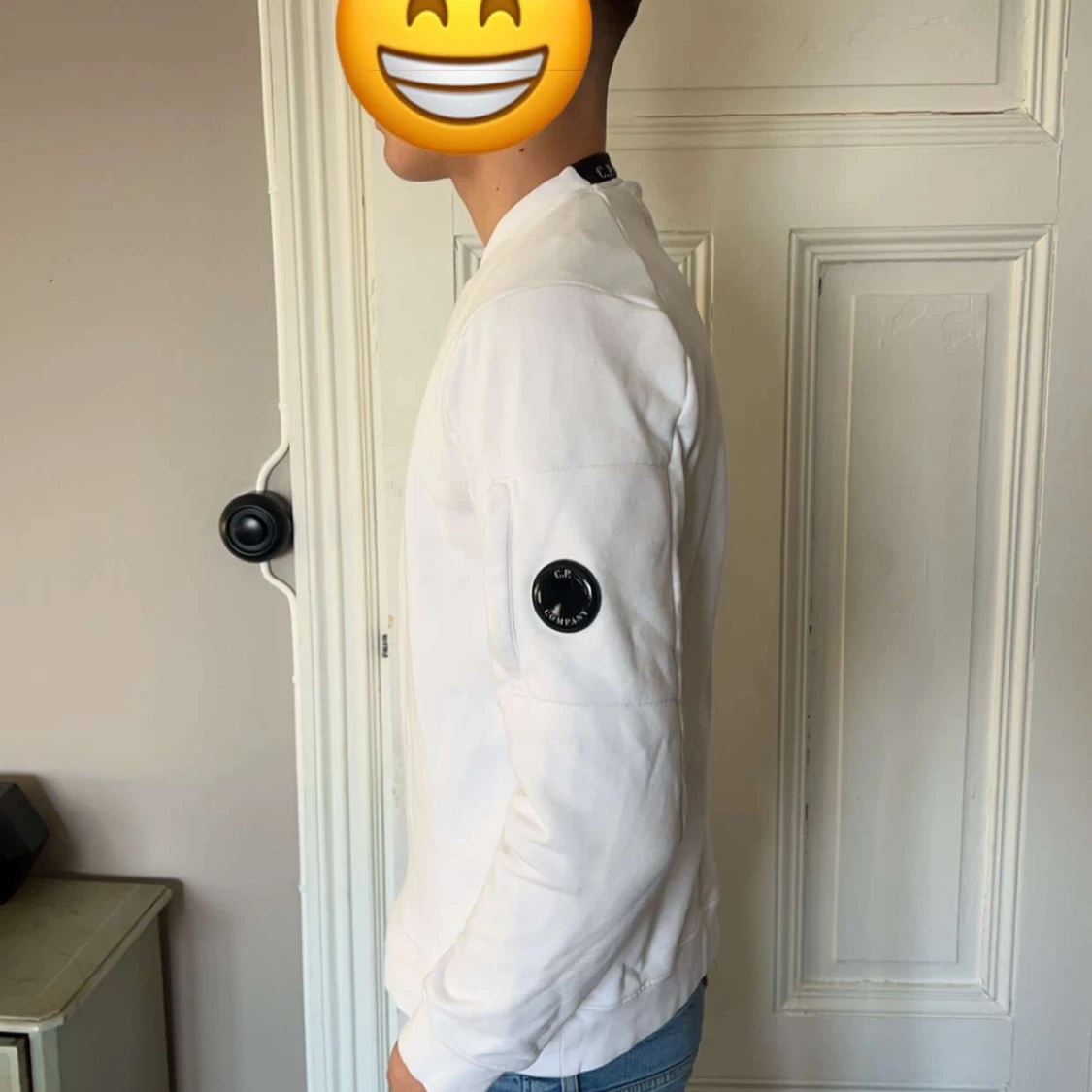 Vit sweatshirt från C.P. Company - 1