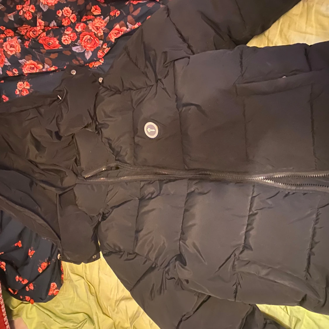 Svart pufferjacka från Trapstar