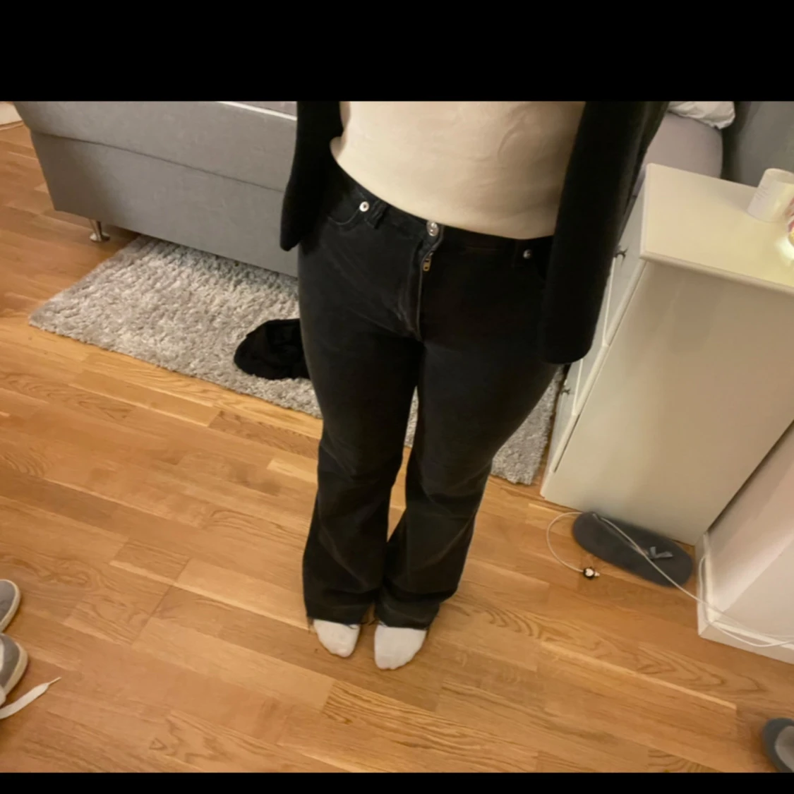 Flared high jeans  - 91