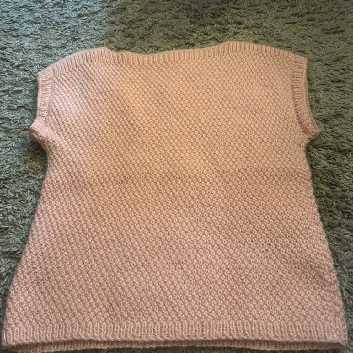 Rosa Stixkad topp - 90