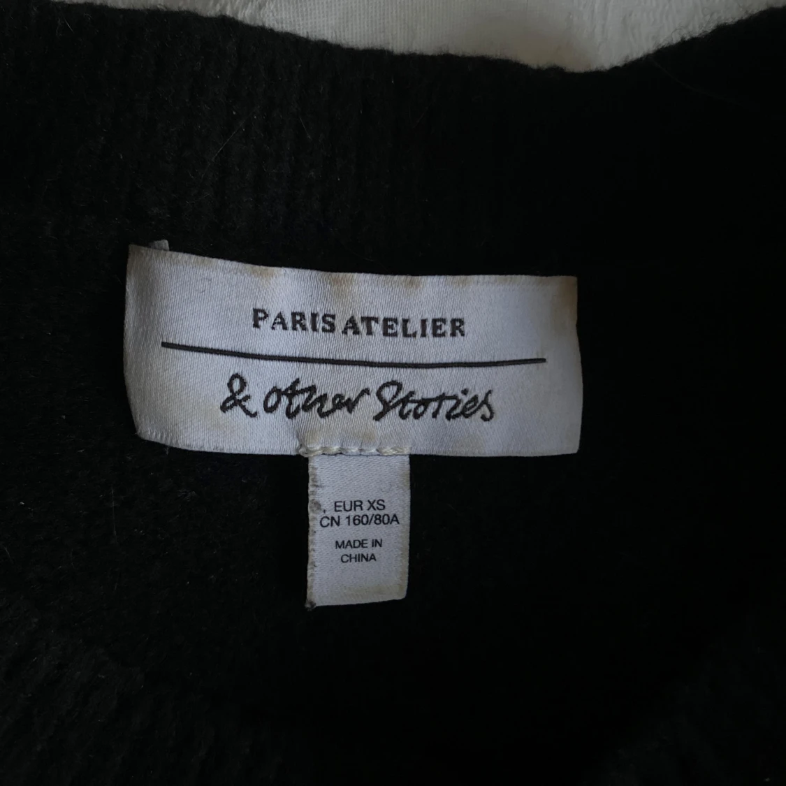 & Other Stories Svart Stickad Tröja - 91