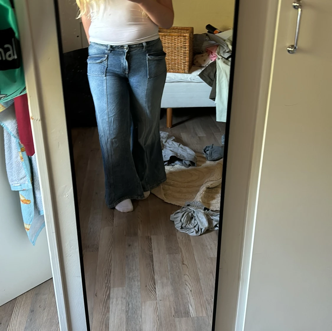 Flare wide Jeans - 91