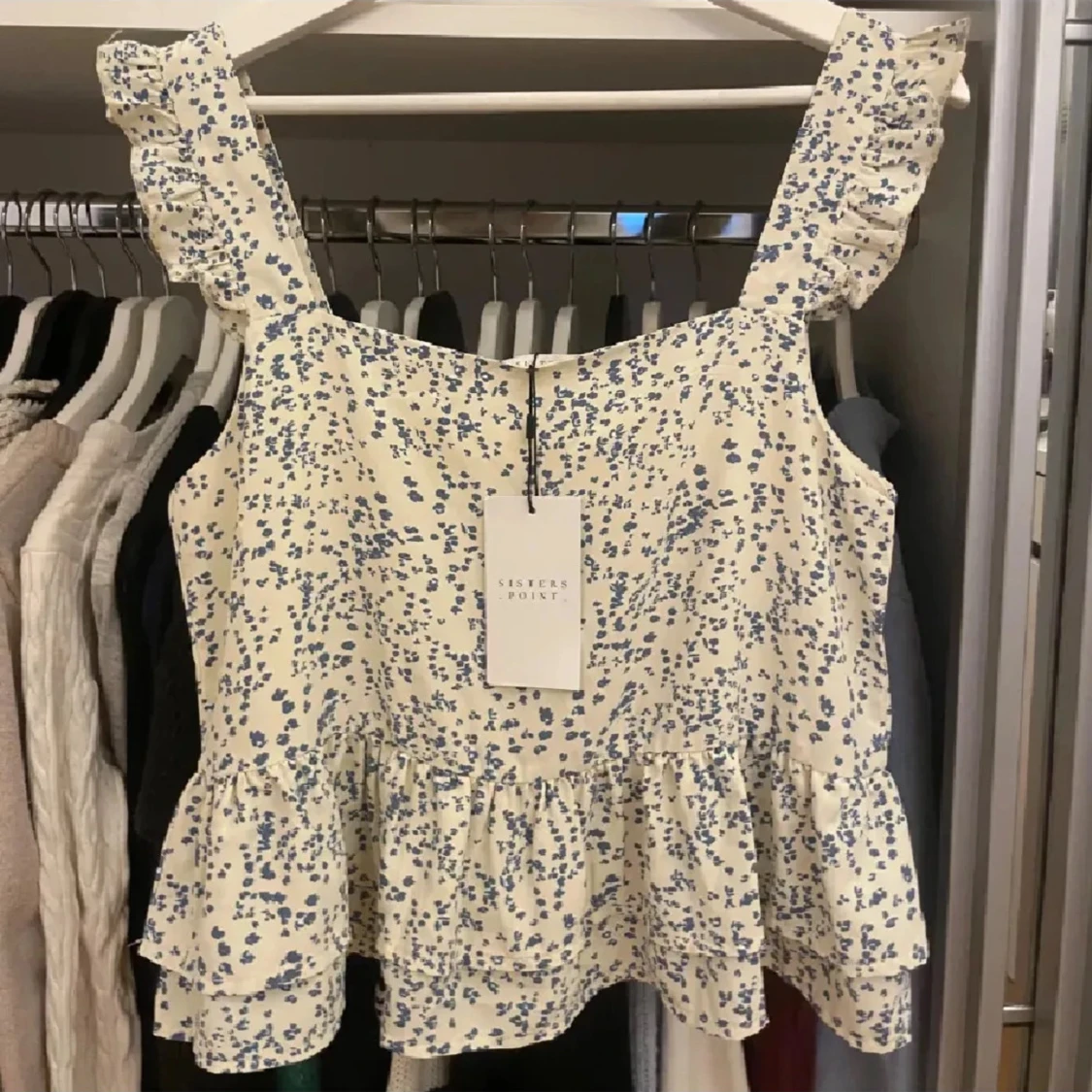 Jätte söt blommig topp❤️ - 90