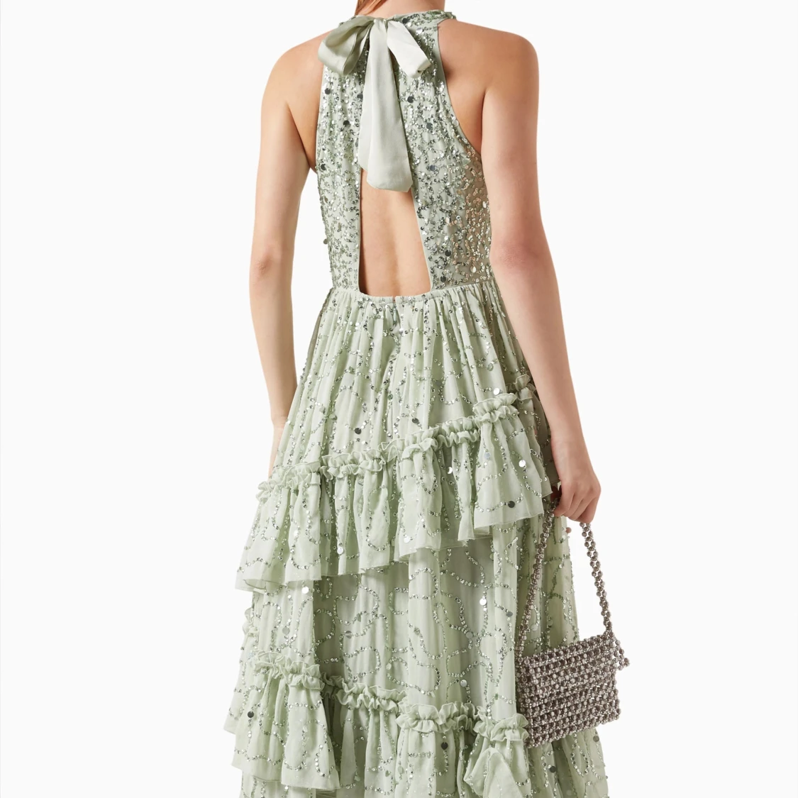 Grön balklänning - 90