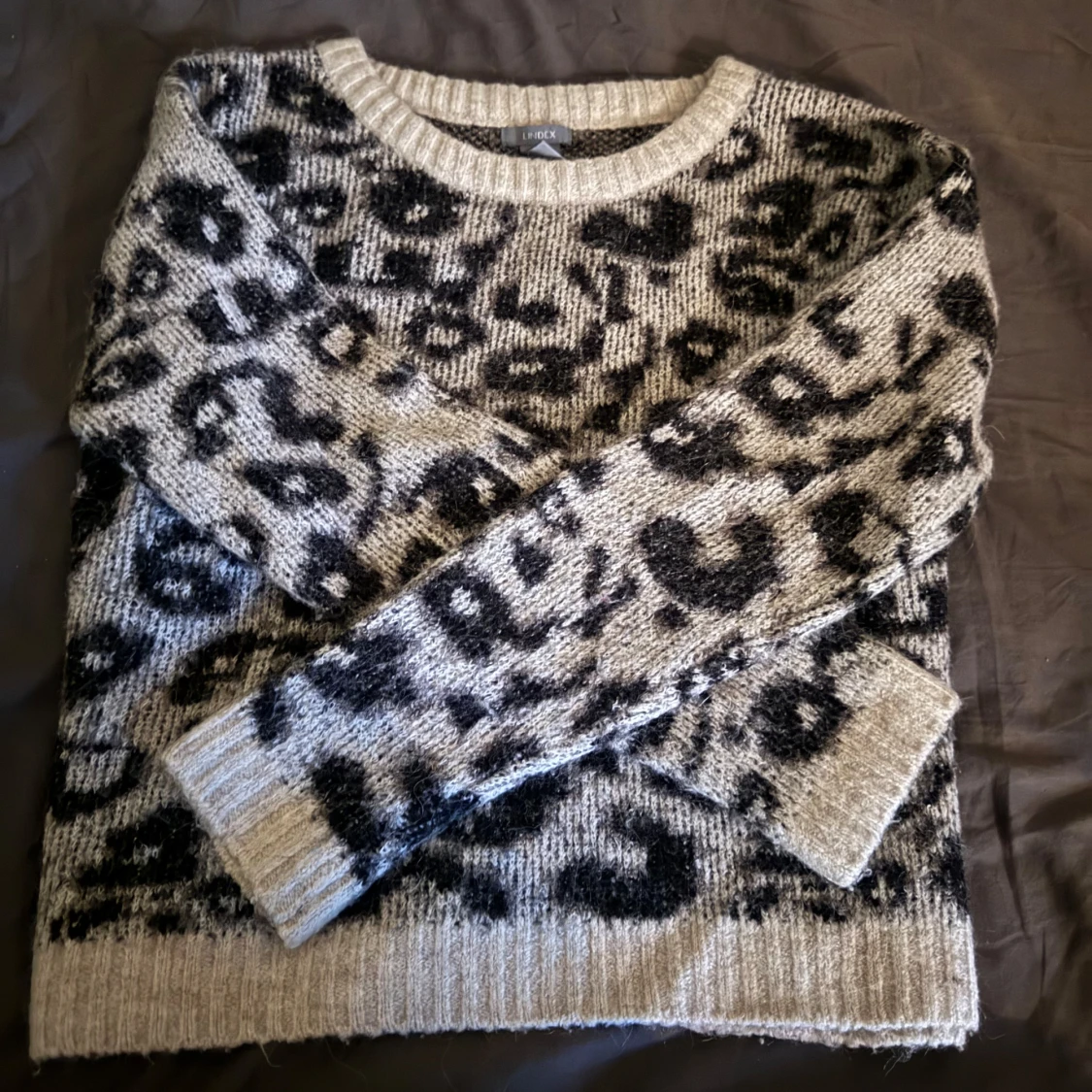 leopard tröja från lindex - 90