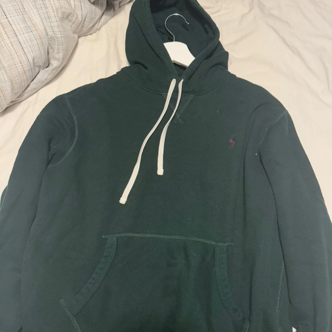 Mörkgrön hoodie från Polo Ralph Lauren
