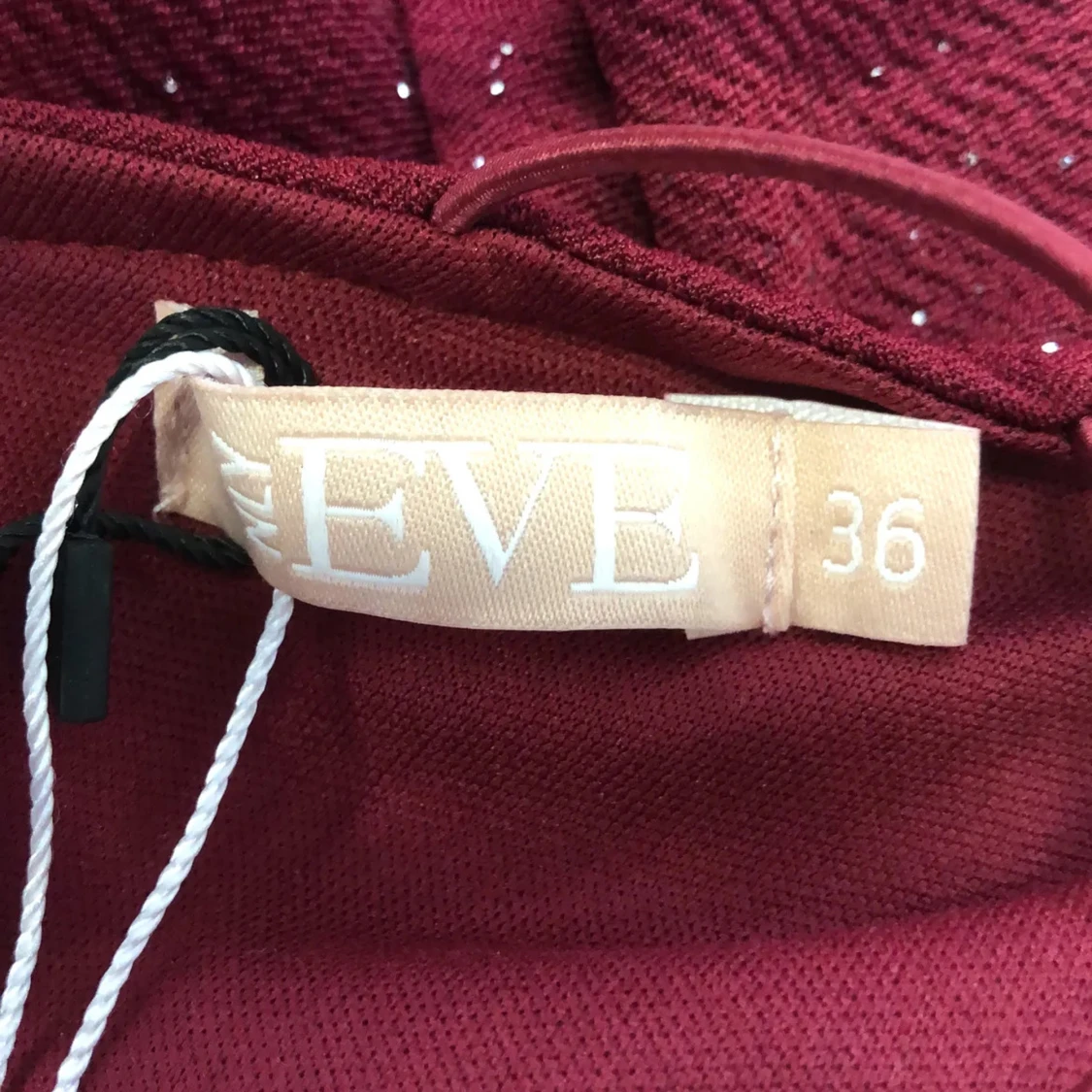 Vinröd långklänning från Eve - 2