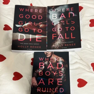 Good girl bok serie - 120kr st, 320kr för alla. Oläst nyskick