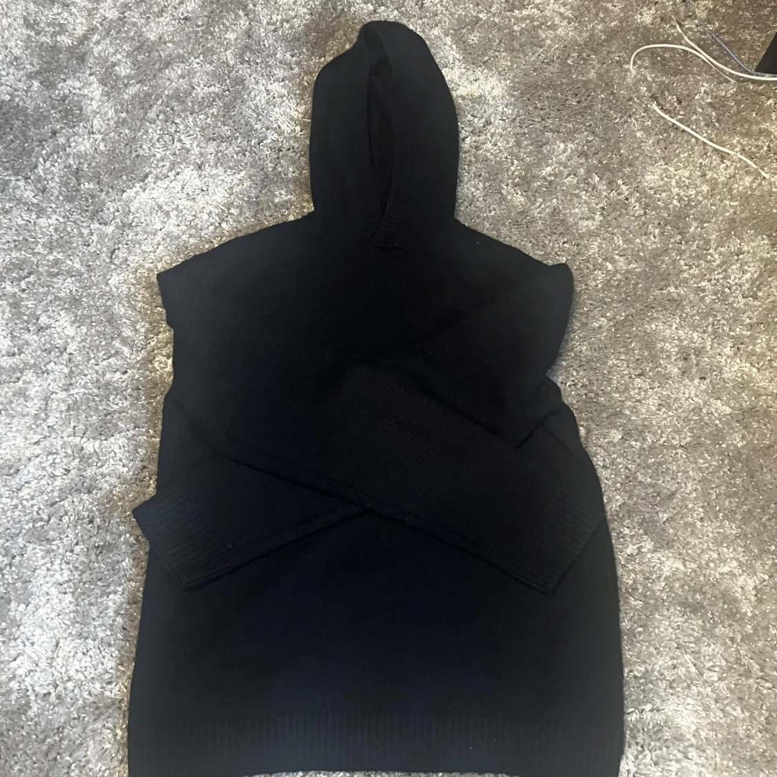 Marinblå hoodie från H&M - 3