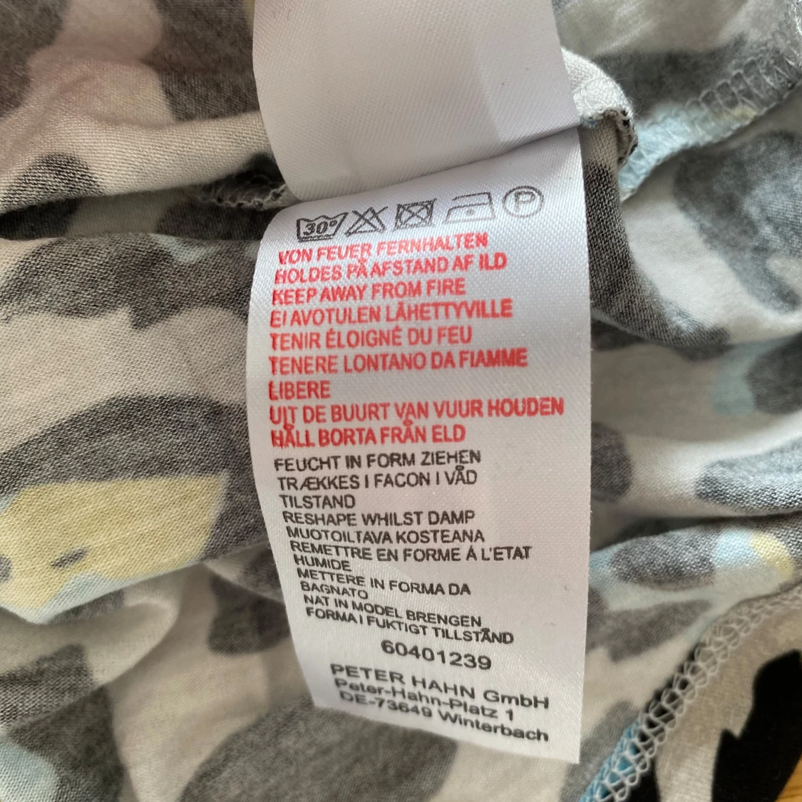 Nytt leopardmönstrat linne i strl 40 från Peter Hahn - 93