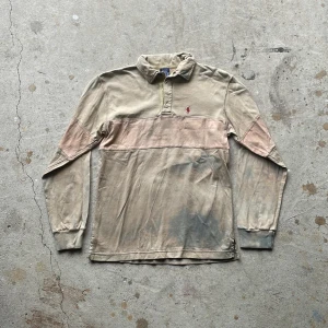 Ralph Lauren Polo - Långärmad piké från Ralph Lauren med unik dye. Vintage skick utan flaws!