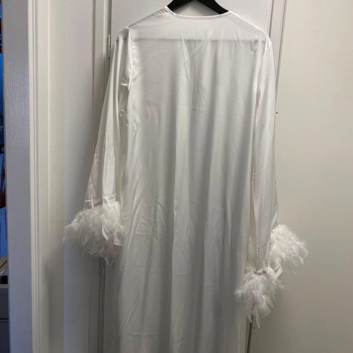Vit morgonrock - 92