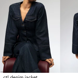 Figursydd jeans jacka - Så snygg jeans jacka figursydd från gina. Helt slutsåld. Storlek S. Prislappen är kvar. Köpt för 600 säljer för 499