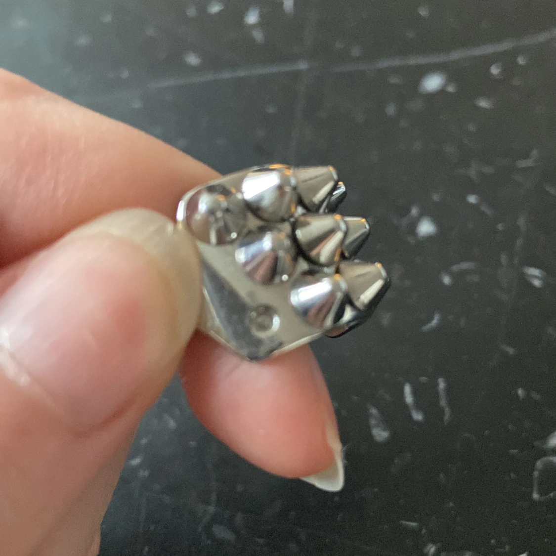 Silver spets ring - 1