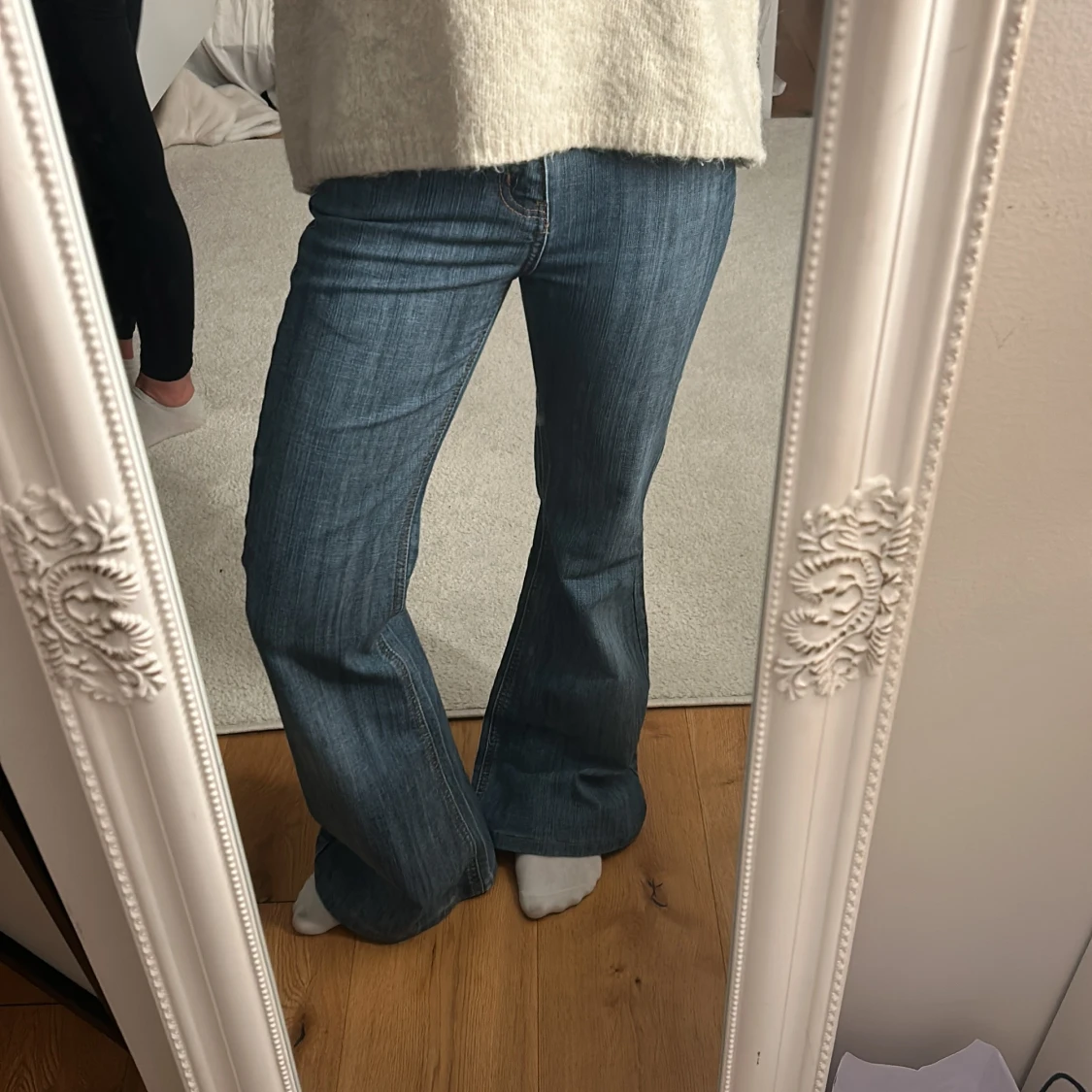 Lågmidjade jeans  - 90
