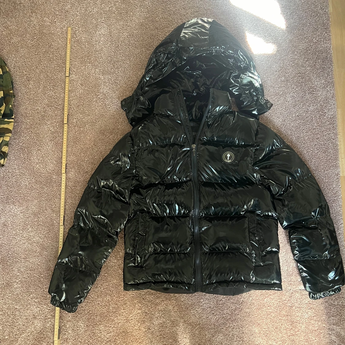 Svart pufferjacka från Trapstar