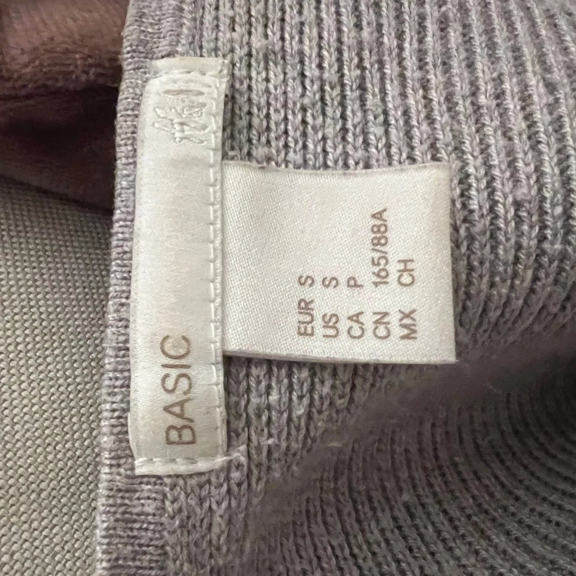 Beige trekvarts tröja - 90