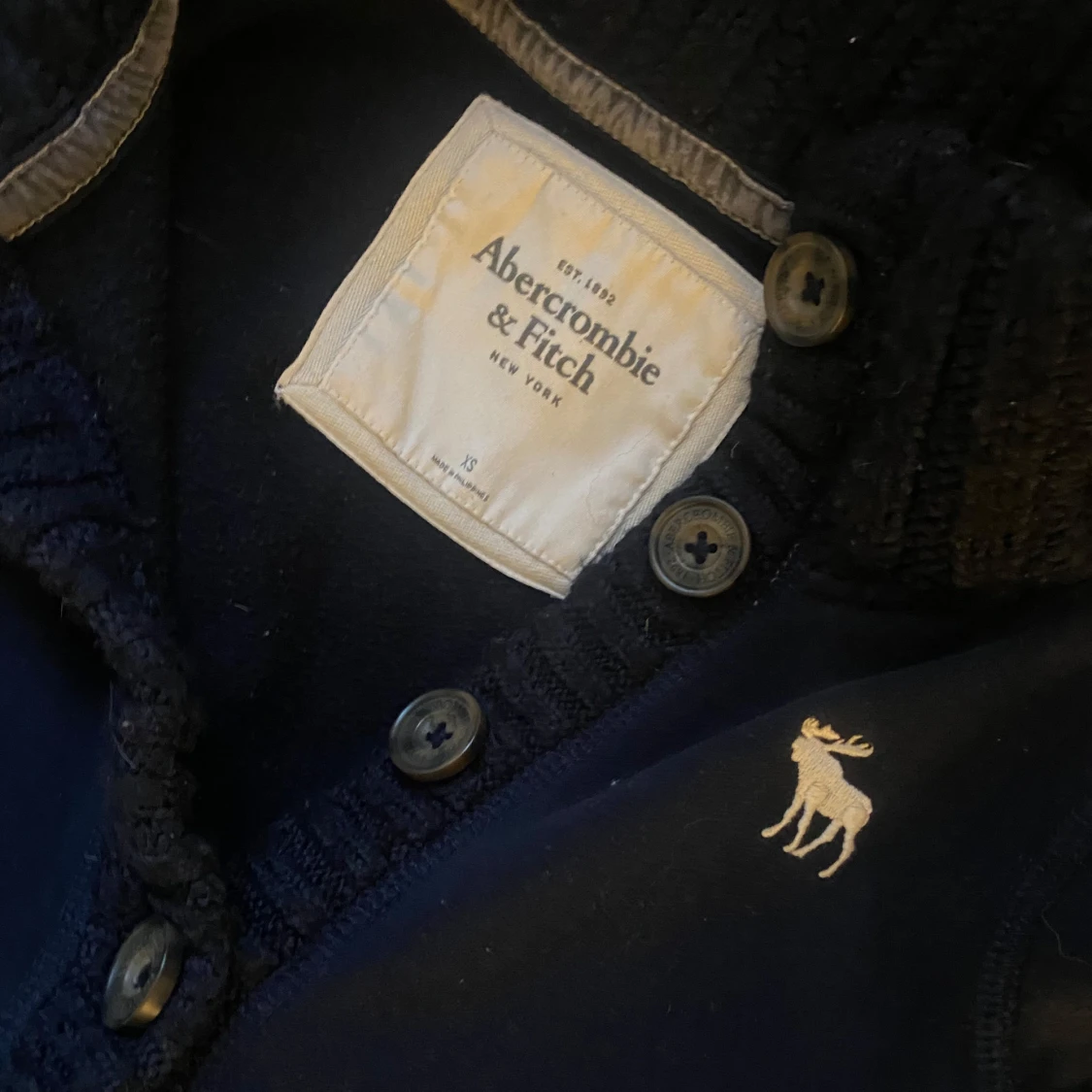 Mörkblå kofta från Abercrombie & Fitch - 92