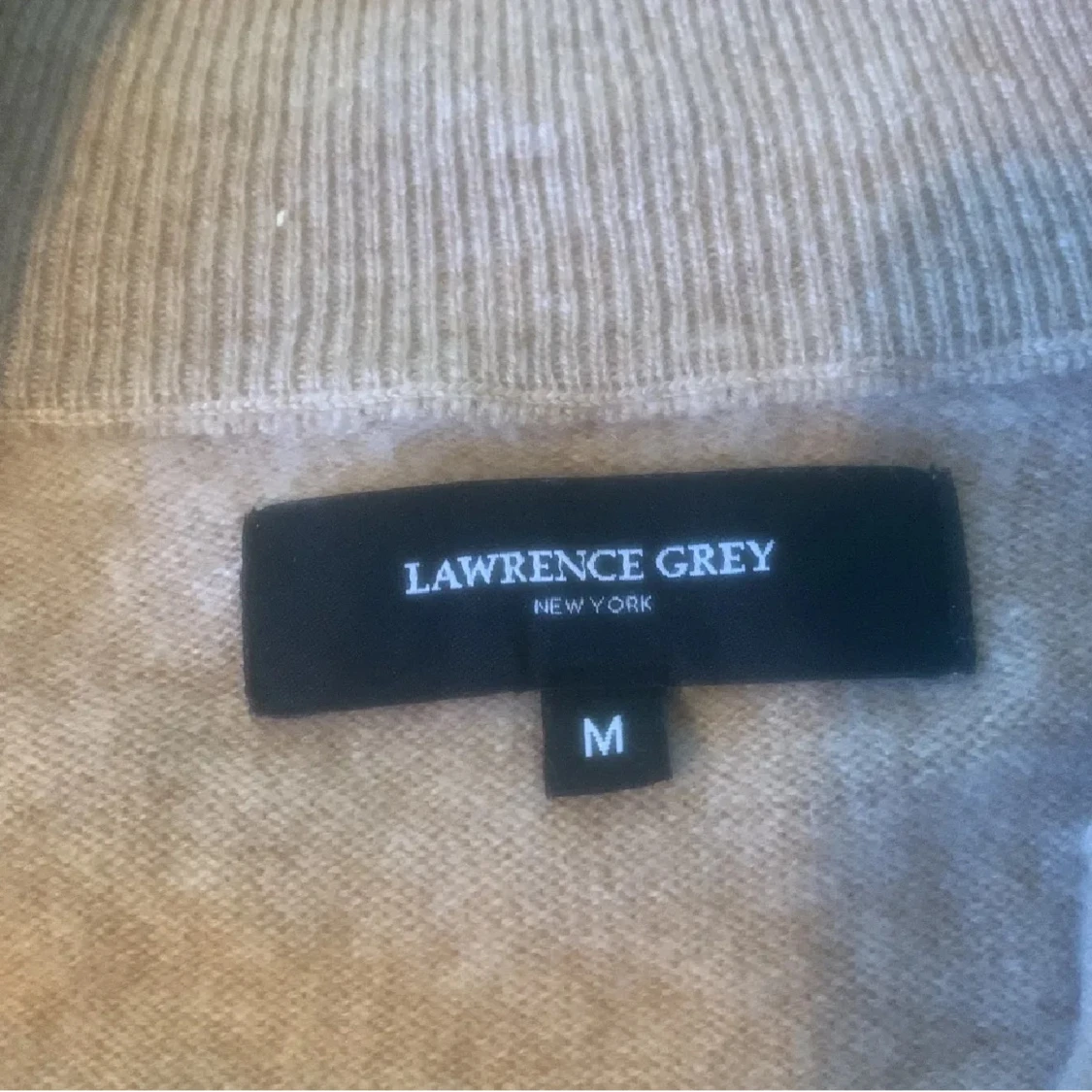 Beige  100% kashmirtröja från Lawrence Grey - 91