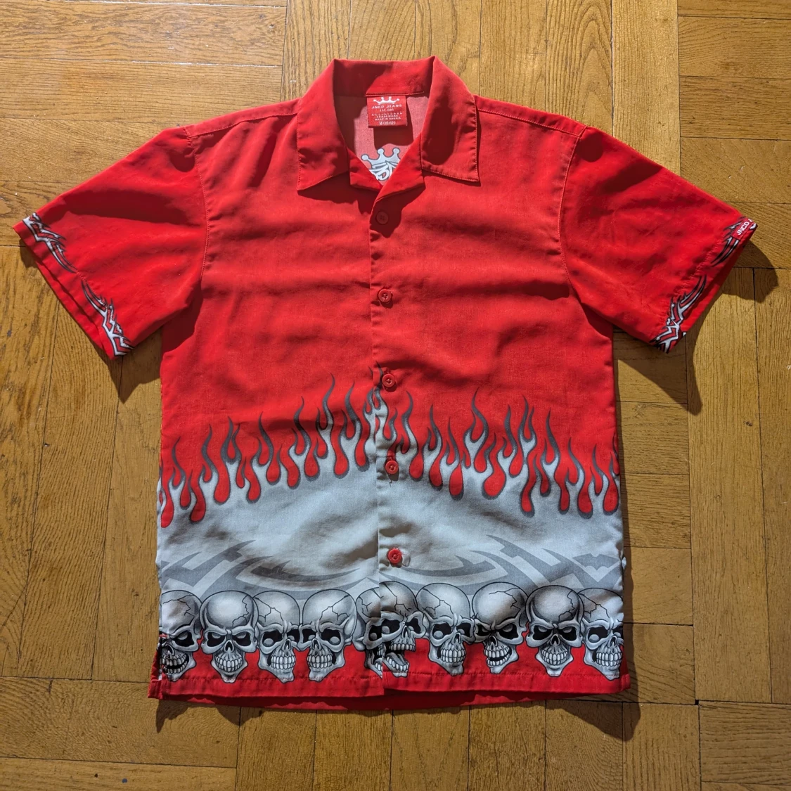 Röd vintage JNCO polo