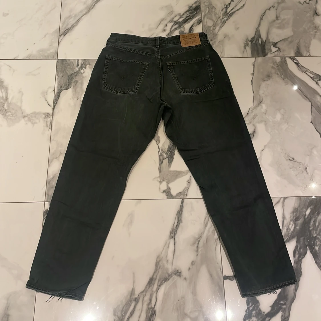 Gröna Baggy Levi’s Jeans - 1