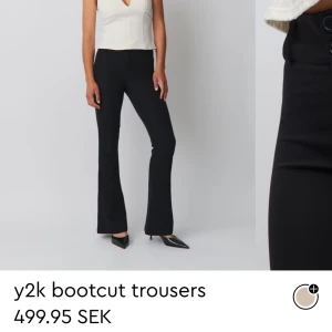 Lågmidjade kostymbyxor  - I nytt skick men prislappen är avriven!