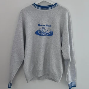 Vintage sweatshirt - Säljer min snygg vinted sweatshirt som är köpt second hand i USA! Står dessvärre inte vilken storlek, men sitter bra oversized på mig som bär xs-s 🩵