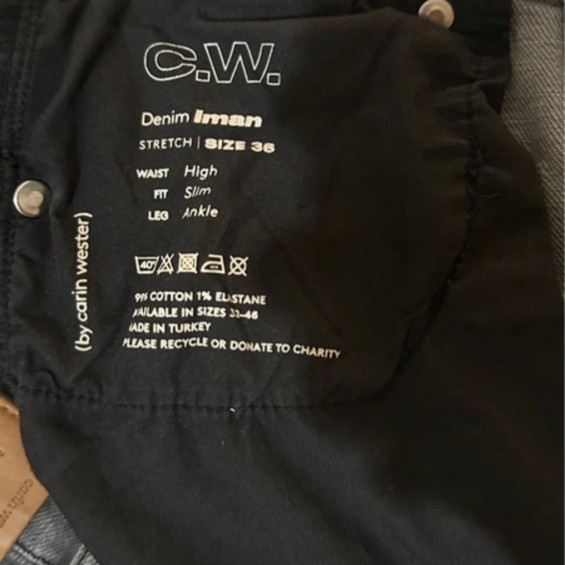 Grå jeans från C.W. - 1