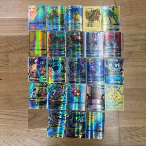 Pokémon kort blandning  - D är inte riktiga!!!