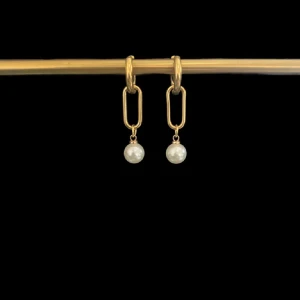 Örhängen - Aldrig använda! Säljer då jag inte använder guldsmycken🥰🥰 Örhänge + Halsband (kolla min andra annons) = 250 + Frakt