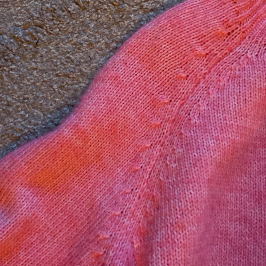 Rosa stickad tröja från Name It - 90