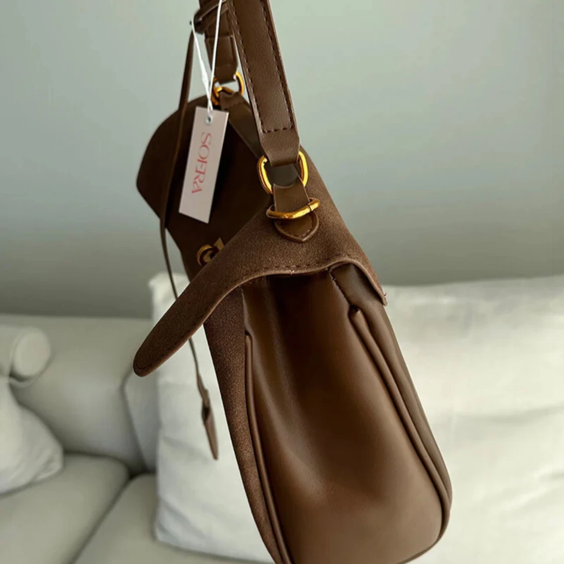 Brun mockaväska  - 91