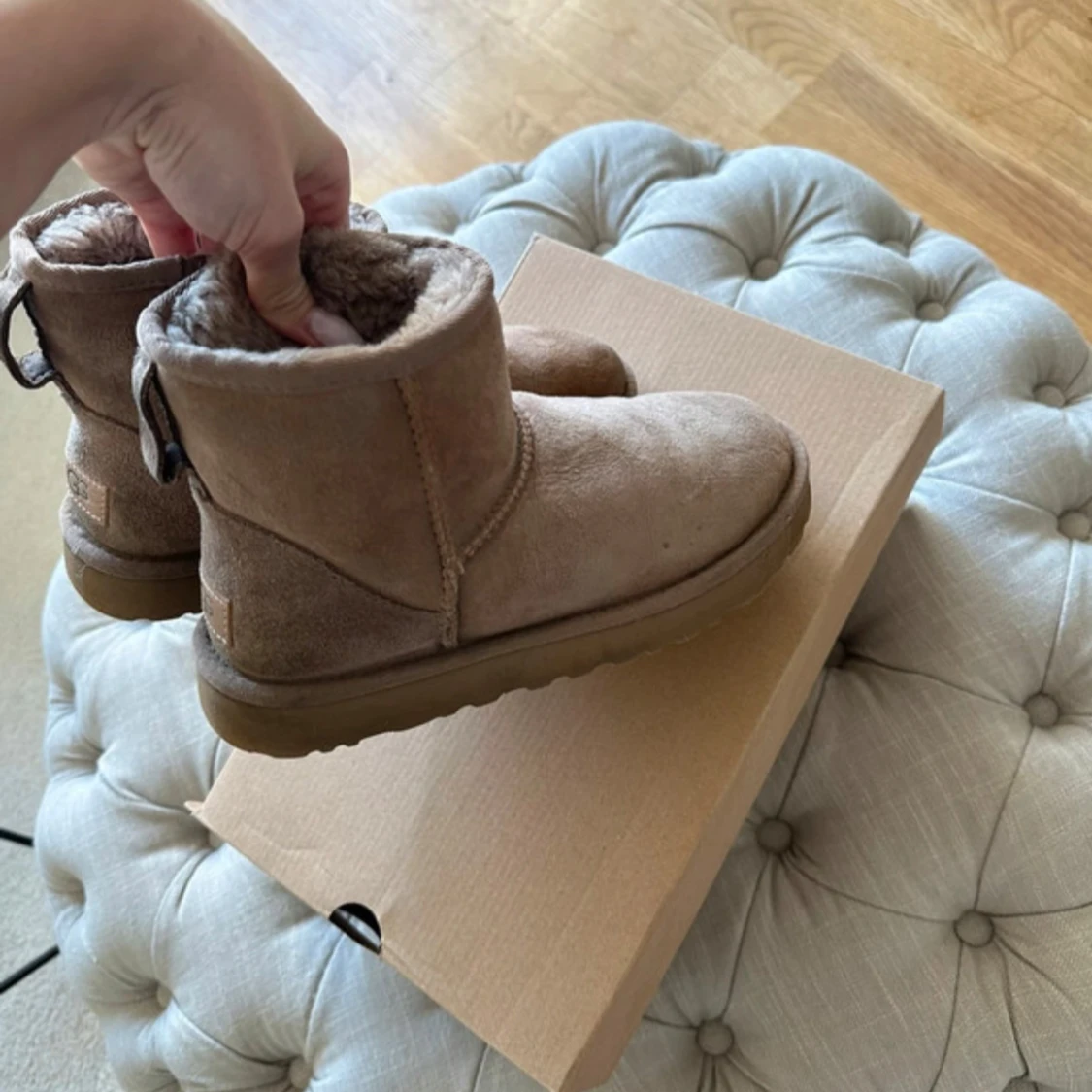 Beiga boots från UGG - 2