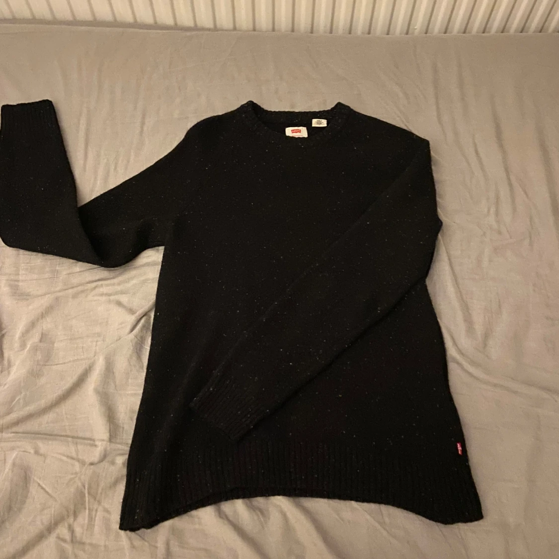 Svart stickad tröja från Levi's