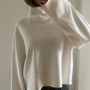 vit polotröja - superfin polotröja från zara💕