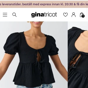 Blus - Blus från Gina i strl L. Använd 2-3 gånger säljer för jag rensar ur garderoben.💗