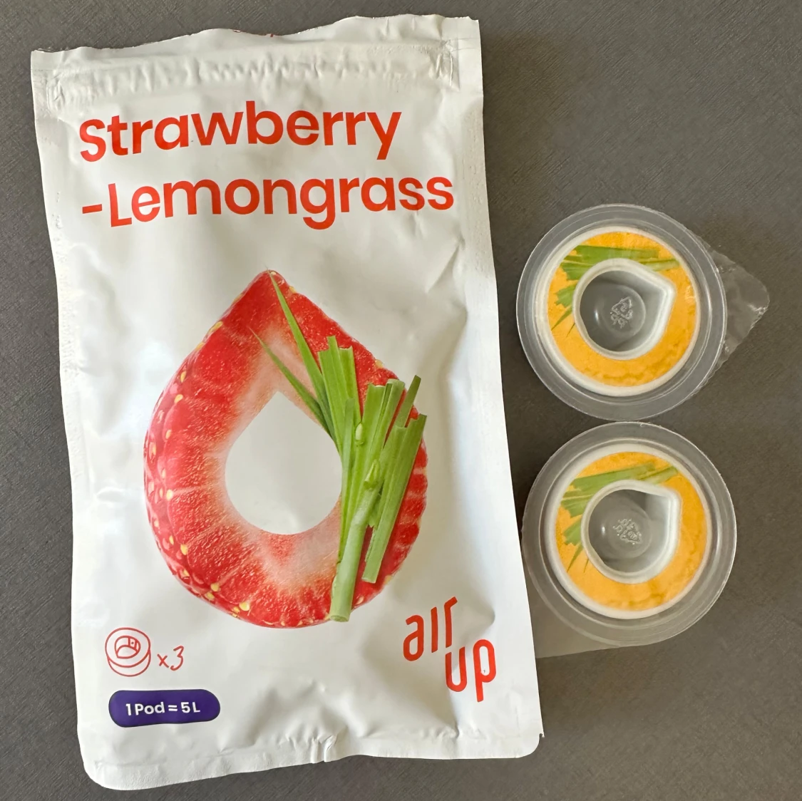 AirUp flaska + poddar  - 91