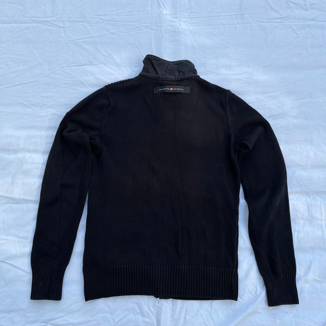 Sail Racing knitted zip jacket svart  - 91