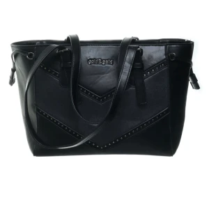 Stor handväska  - Jag säljer denna superfina handväskan från gold&gold, köptes på Sellpy , den är i bra skick. Sparsamt använd. Måtten är bredd 31 cm, djup 13cm och höjd 24 cm. Obs! Lånade bilder, skriv för flera bilder! Priset kan diskuteras