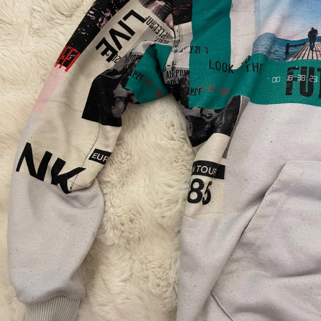 Flerfärgad hoodie från NA-KD - 1