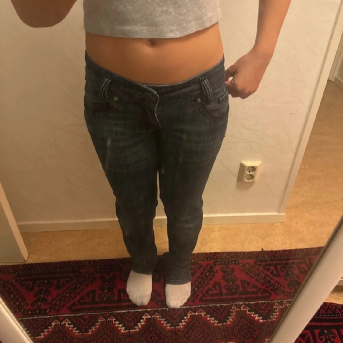 Mörkblå jeans - 2
