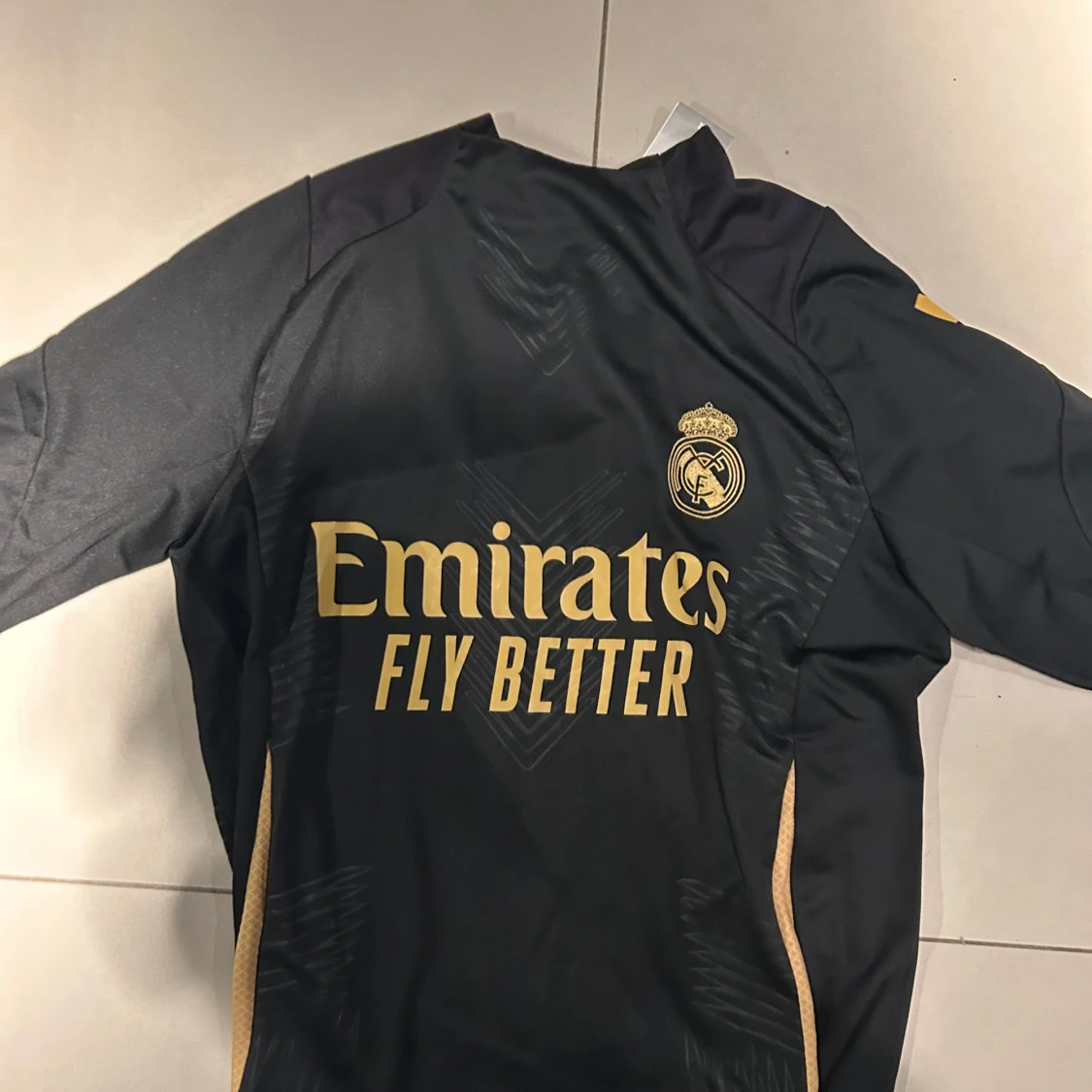 Svart långärmad fotbollströja från Adidas - 3