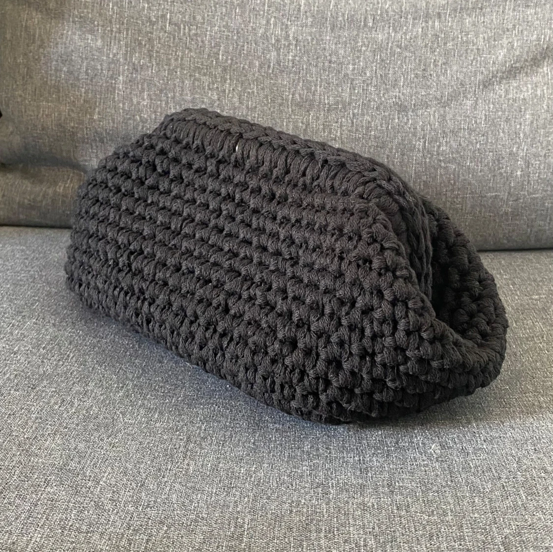 Svart clutch