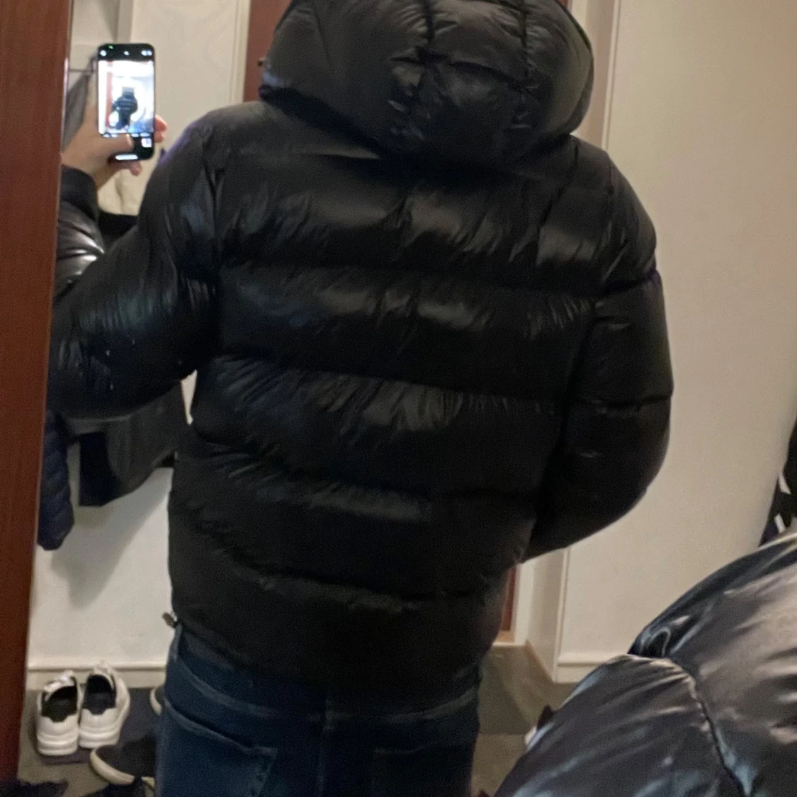 Zara puffer vinter jacka  - 90