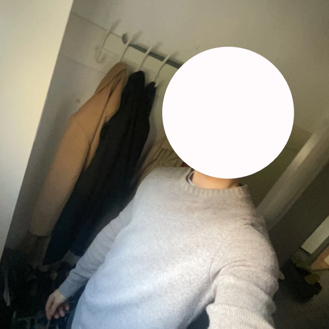 Grå ulltröja från Massimo Dutti